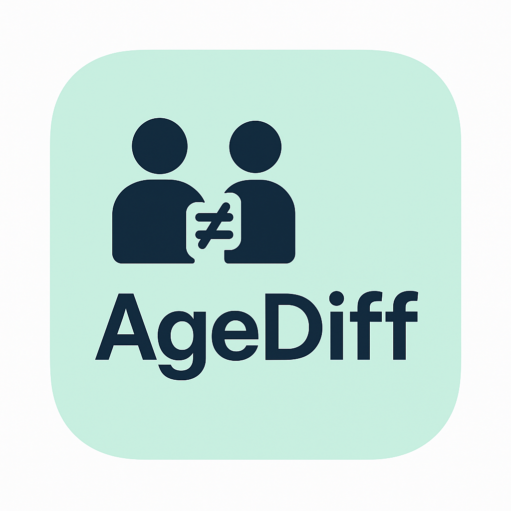 나이 차이 계산기