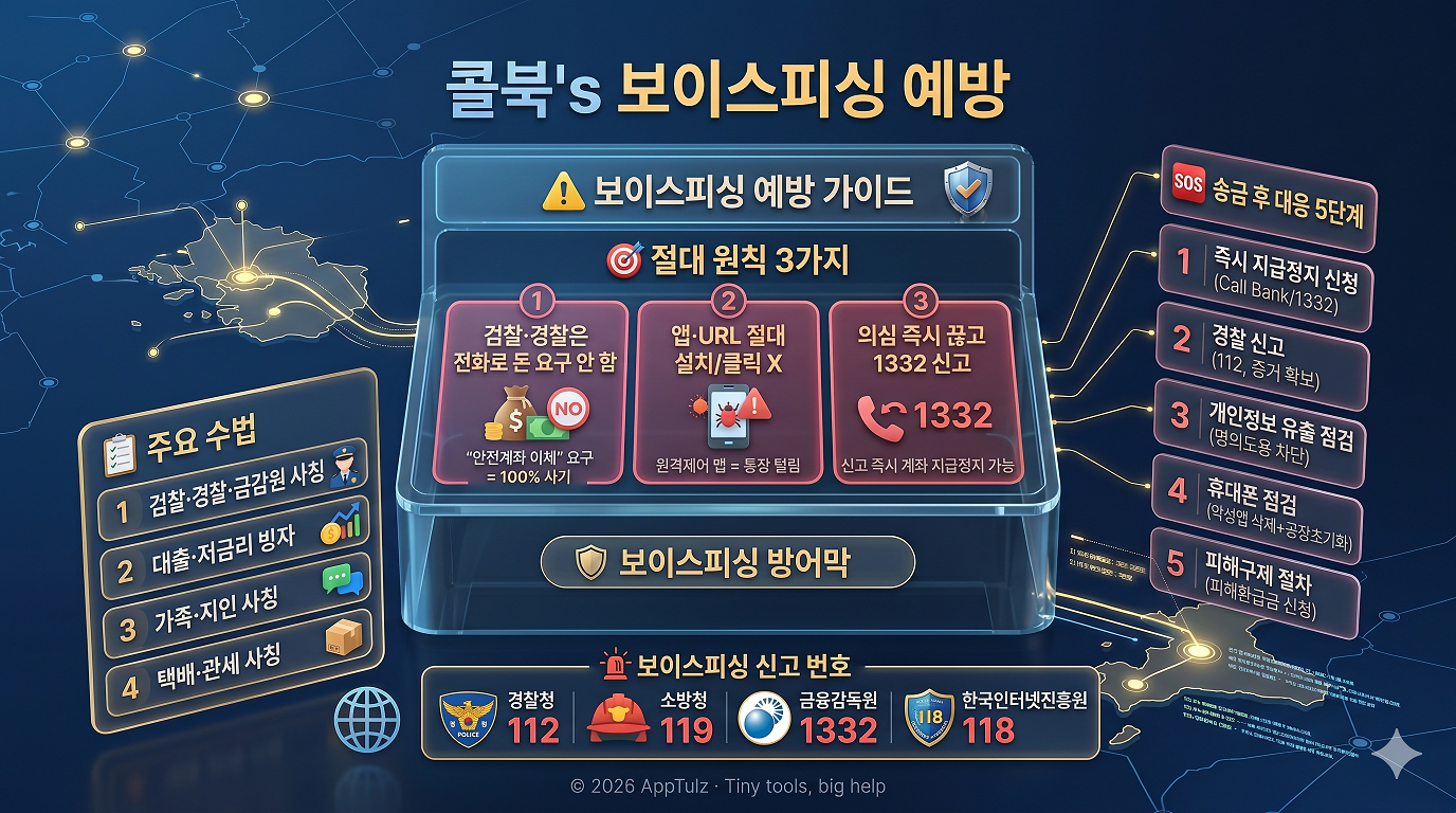 보이스피싱 예방 가이드
