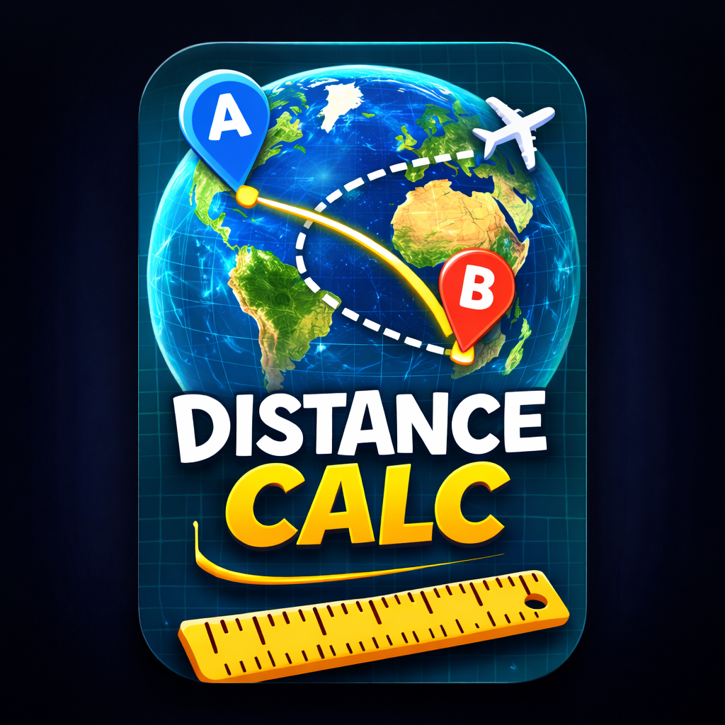 두 지점 거리 계산기