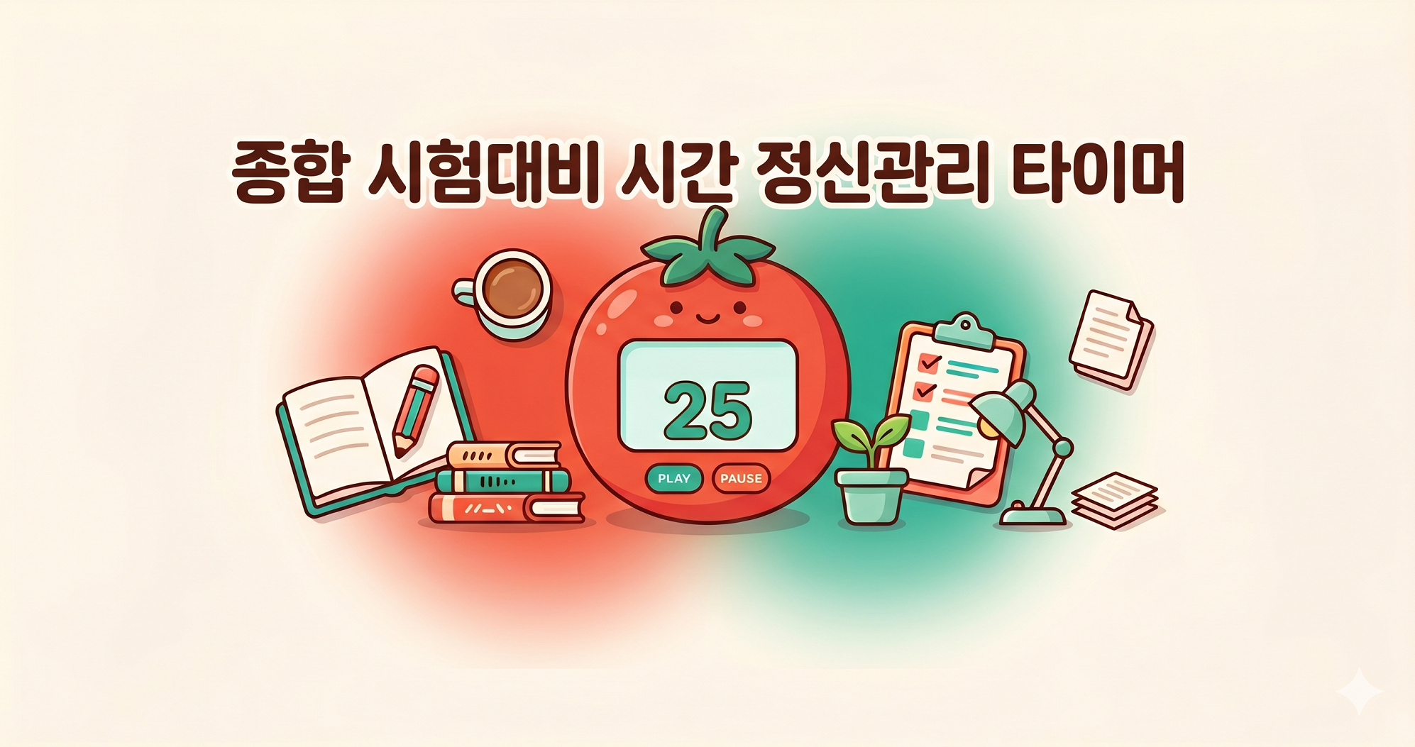 시험대비 집중앱